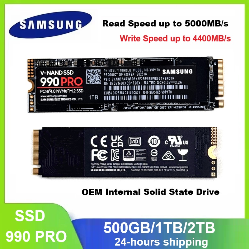 قرص تخزين داخلي من نوع SSD طرا - مراجعة Samsung Ssd 990 Pro وسعره